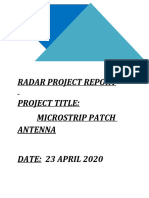 Radar Final Project Report
