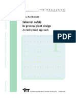 Heikkila a.-m. - Inherent Safety in Process Plant Design. an Index-Based Approach-VTT Publications (1999)