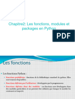 Chapitre 2 Les Fonctions, Modules Et Packages (Part1)