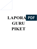 LAPORAN Guru Piket