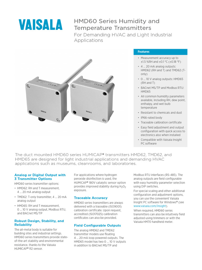 HMD60 Datasheet B211718EN D | Download Free PDF | Electrical ...