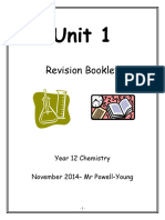 Unit 1 Revision Booklet