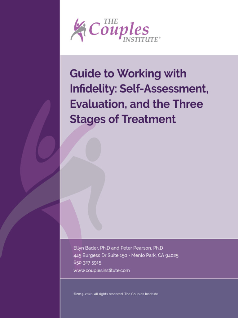 Guide To Working With Infidelity PDF Deception Infidelity