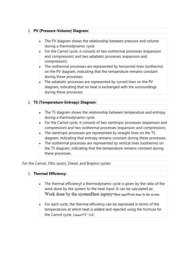Pv Ts Diagram Pdf Mechanics Scientific Phenomena