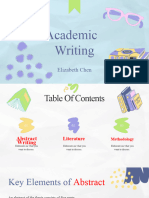 Academic Writing Purpose