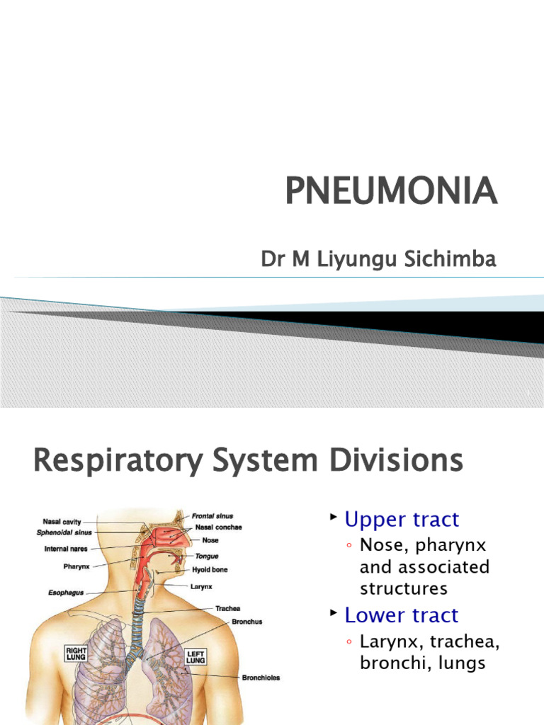 Pneumonia Lecture | PDF | Pneumonia | Lung