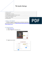 Tk-Tools Setup & Basic Usage