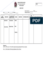 Drug Study Form with ref