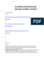 APa Perbedan Problem Based Learning Dengan Collaborative Problem Solving