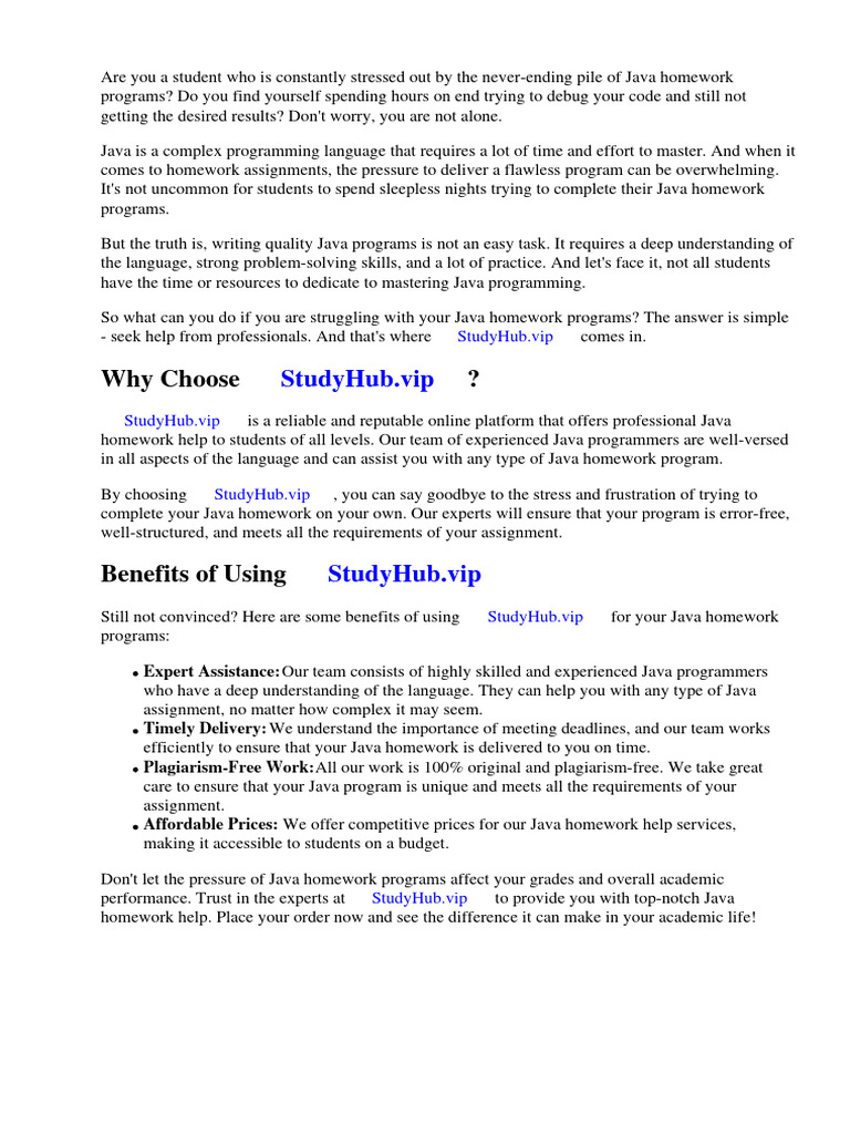 Java Homework Programs | PDF | Java (Programming Language) | Homework