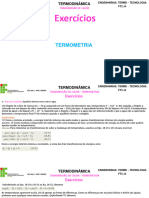 3 Exercicios Termometria