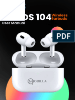 Mbuds 104 Manual