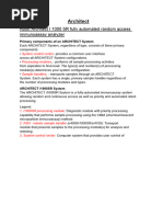 Architect I1000sr | PDF | Immunoassay | Chemical Reactions