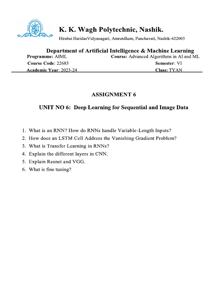 Ass 6 | PDF