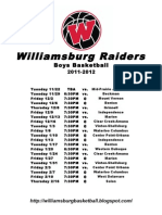 Williamsburg Varsity 11-12