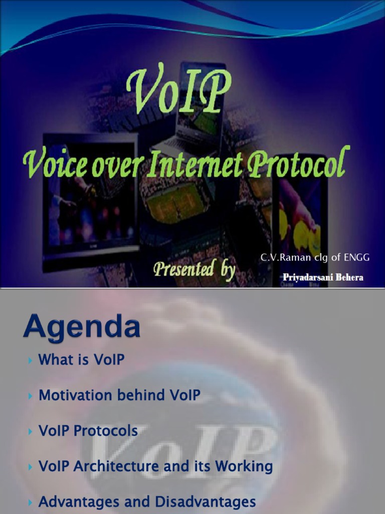C.V.Raman CLG of ENGG | PDF | Voice Over Ip | Computer Network