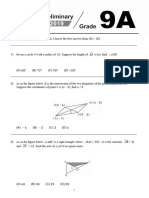 2019 WMI Grade 9 Questions Part 1-英