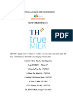 CHỦ ĐỀ: Nghiên Cứu Về Hành Vi Và Nhu Cầu Của Sữa Cacao Lúa Mạch TH True Chocomalt Mistori Của Công Ty Th True Milk