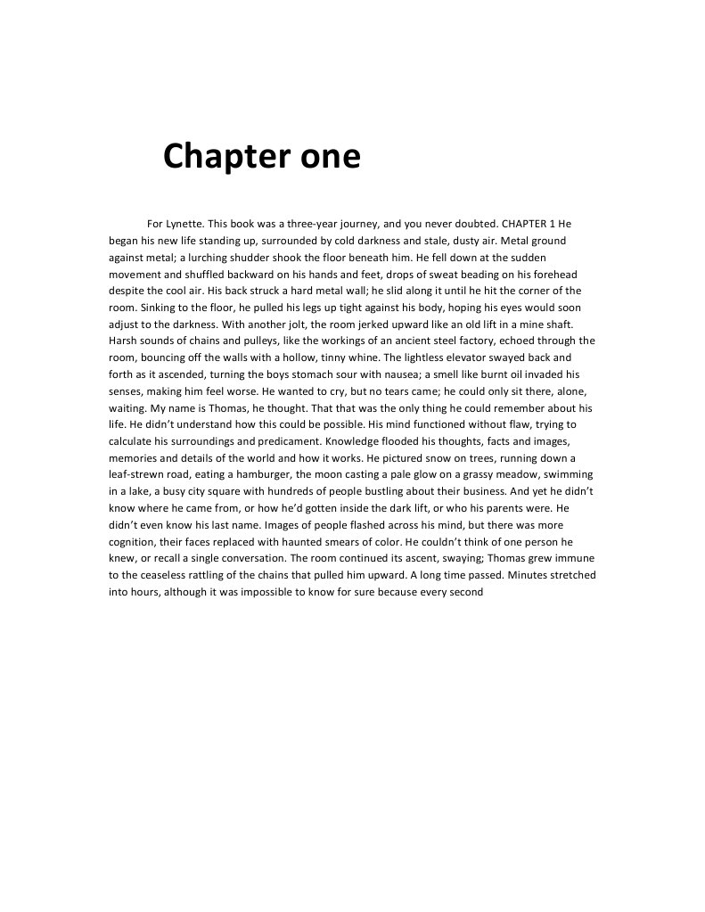 The Maze Runner PDF Download | PDF