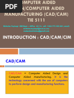 Introduction To Cadcam L1