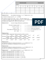 Fonction Carre Calculs Definition Et Sens de Variation Exercices