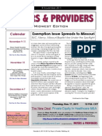 Payers & Providers Midwest Edition - Issue of November 8, 2011