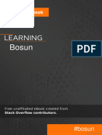 Learning Bosun