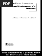 A Routledge Literary Sourcebook On William Shakespeare's Othello ...