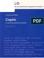 Brankaer J. - Coptic Learning Grammar (Sahidic)