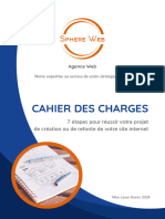 Cahier Des Charges Sphere Web