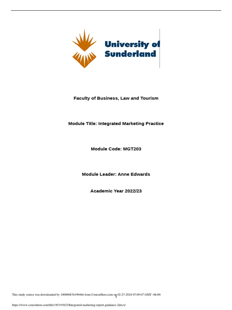 Integrated marketing practice pdf marketing marketing communications