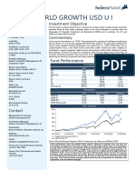 Seilern World Growth USD U I Factsheet As at March 28 2024