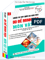 eBook 80 Đề Minh Hoạ Luyện Thi Thpt Quốc Gia 2022 Môn Vật Lý Thầy Chu Văn Biên (PDF.io)