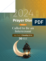 2024 30 Days of Prayer Diary