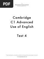 C1 Use of English Test 14