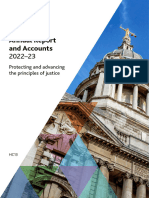 HC13 MOJ Annual Report and Accounts 2022-23