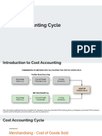 Chapter 3 Cost Accounting Cycle Notes