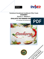 Q3 M3 TVL HE Cookery Evaluate The Finished F