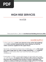 High Rise Services-Water