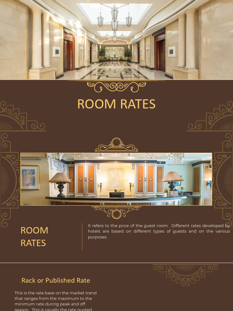 Types of Hotel Room Rates Explained | PDF | Hotel | List Price