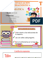 Evaluación Diagnóstica Matemática