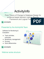 2023 02 02 From ToC To Database Design For Evidence Based Decision Making Results Framework and LogFrame