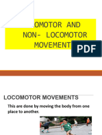 Locomotor and Non-Locomotor Movements