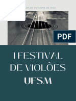Booklet Festival Violões UFSM
