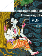 Tantravaadhanika of Abhinavagupta