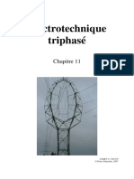 Electrotechnique triphasé. Chapitre 11