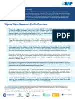 Nigeria Water Resources Profile Overview