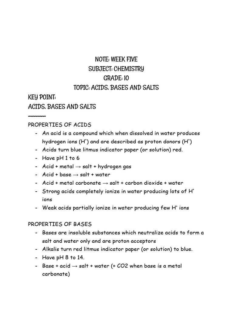CHEMISTRY OF LIFE GRADE 10 NOTES PDF FREE DOWNLOAD TERM 1 visual data 7