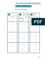 PRESTARTERS Supplementary Materials