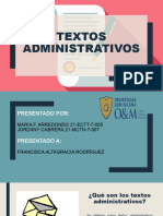 Diapositiva Textos Administrativos 13.7.22